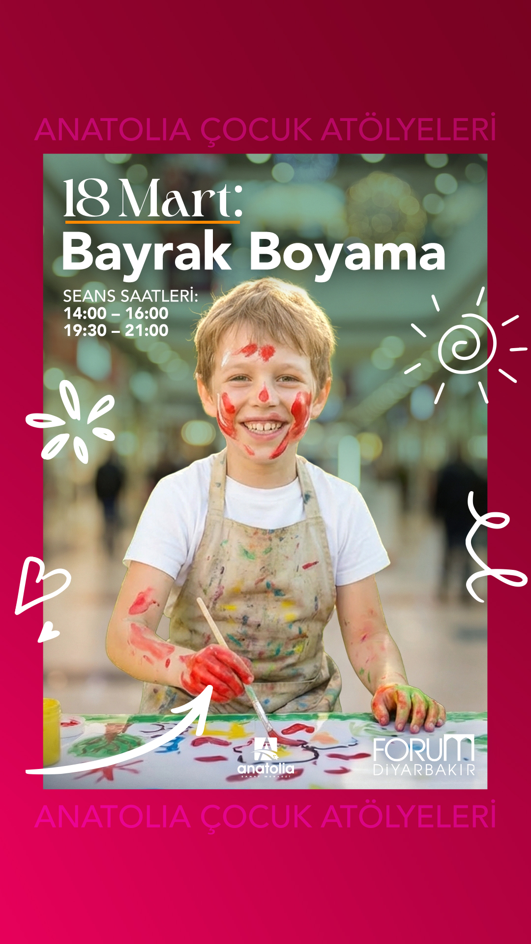 BAYRAK BOYAMA